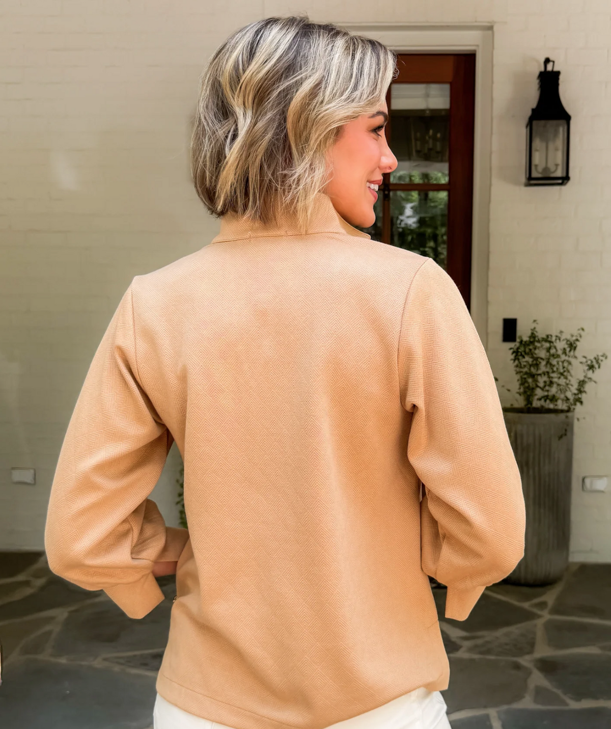 Jocelyn  Top (Green or Camel)