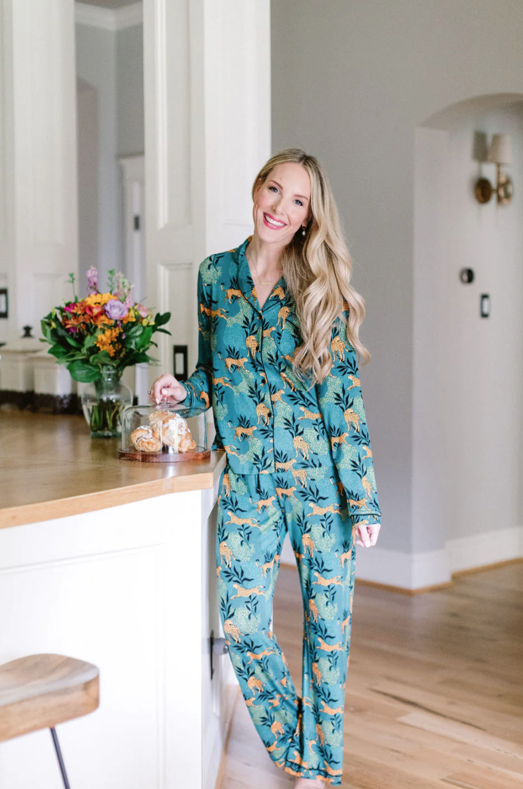 Mary Square Charlotte Pants Set