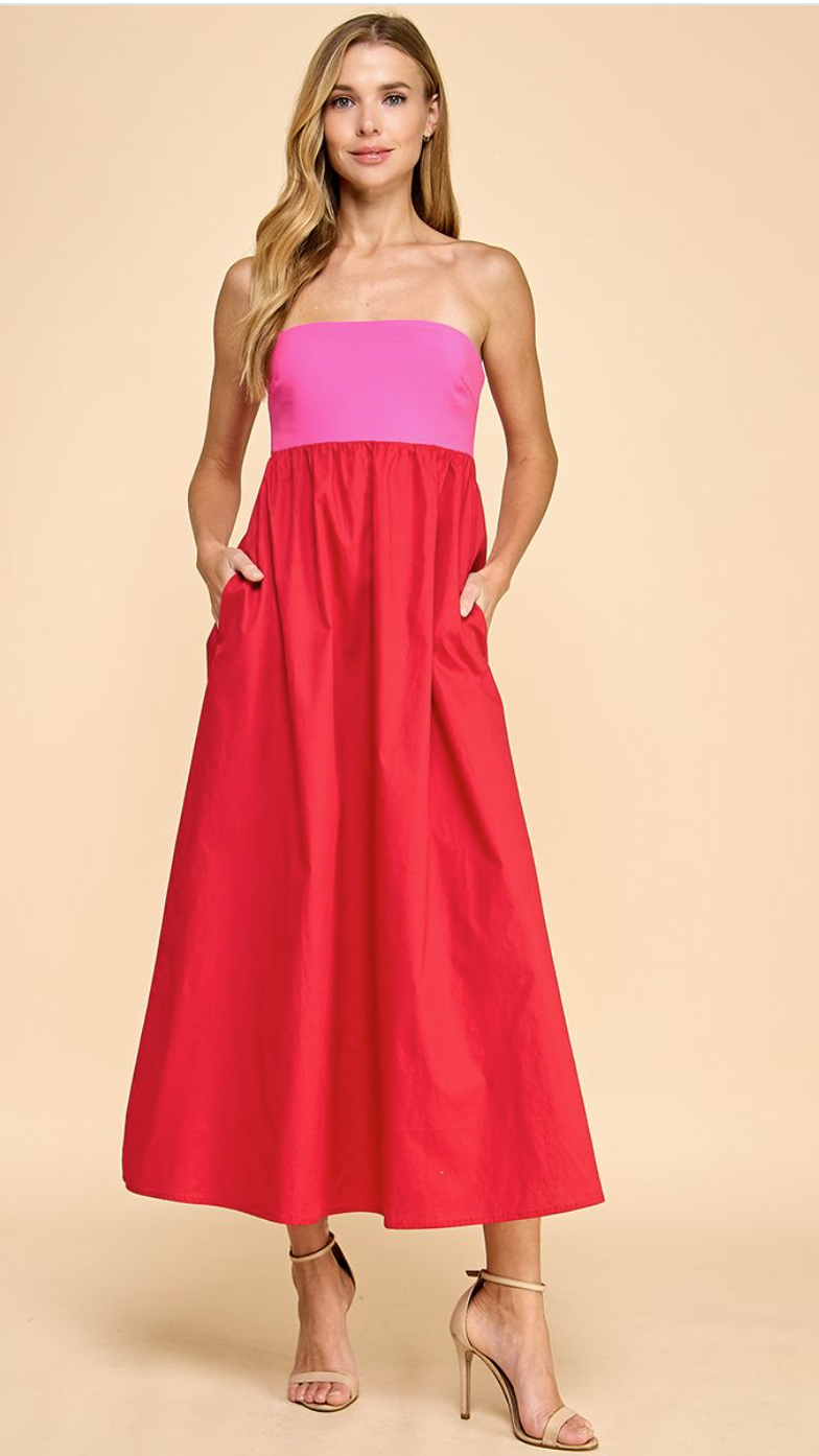 green emerald velvet dress Miley Colorblock Dress Large