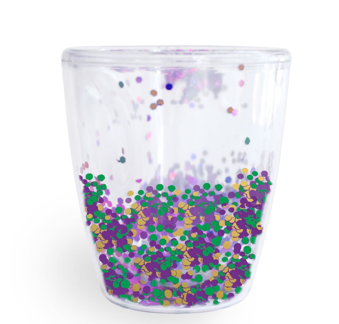 Glitter Wine Acrylic Mardi Gras – Heart 2 Home Gifts