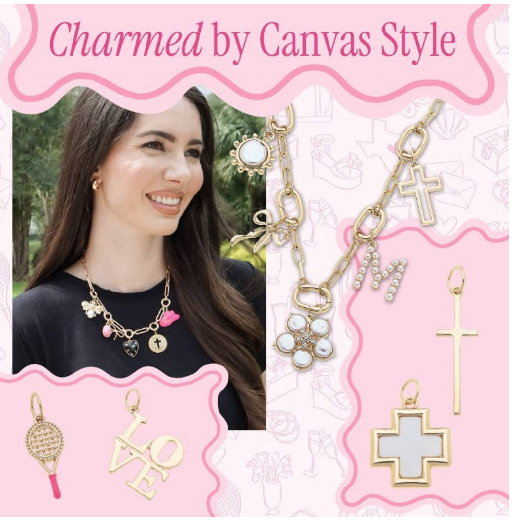 Canvas Style Charm Bar