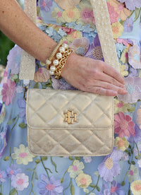 Kayla Pearl Crossbody Strap IVORY