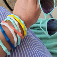 Waterproof Bamboo Bracelet | Travel-Ready Wristwear: Mango