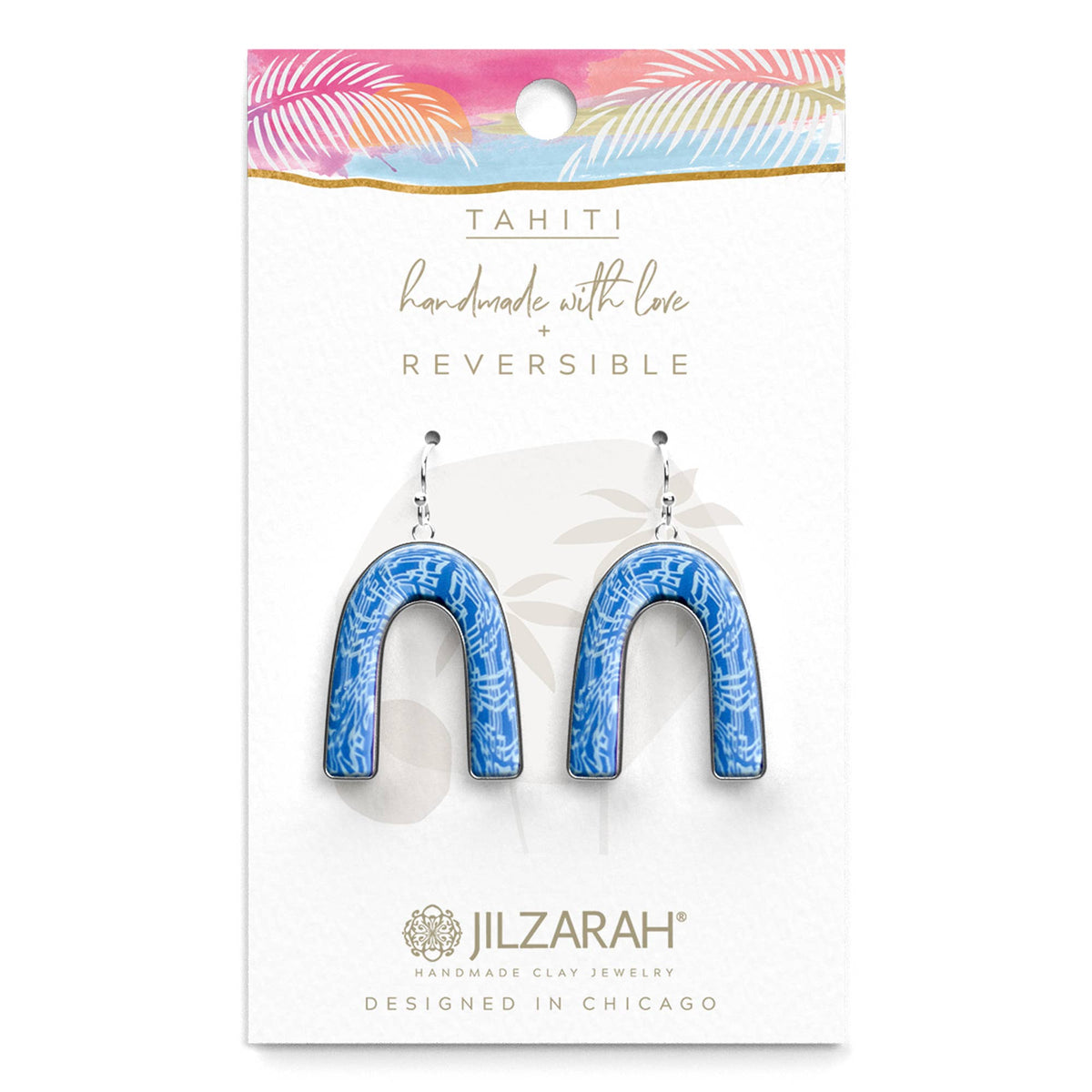 Tahiti Reversible Arc JILZARAH Earrings – Heart Home Gifts