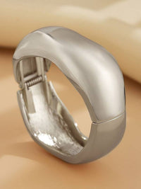 Geometric Bracelet Accessories: SILVER / B / One_size
