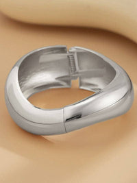 Geometric Bracelet Accessories: SILVER / B / One_size