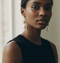Divine Pearl Layered Lariat Necklace: All Set
