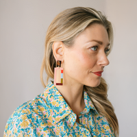 Del Mar Colorblock Earrings