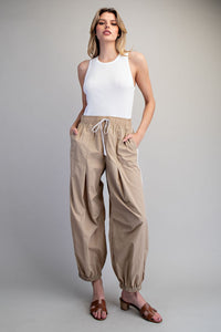Klarity Contrast One Piece Sleeveless Jumpsuit