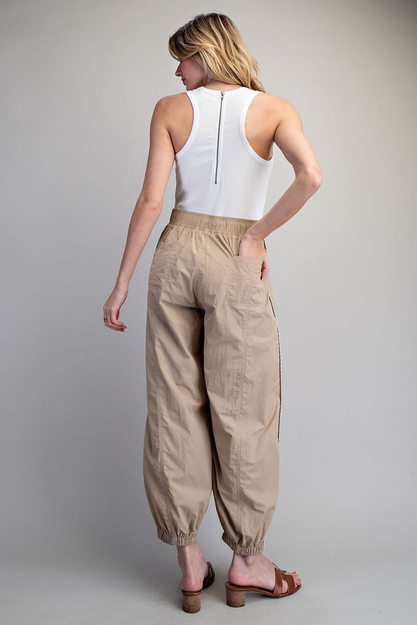 Klarity Contrast One Piece Sleeveless Jumpsuit