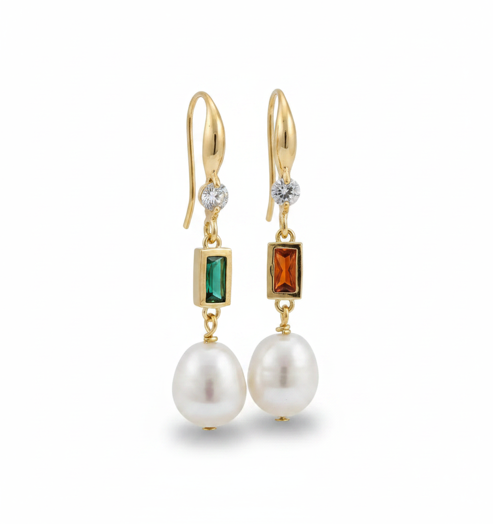 Divine Pearl Layered Lariat Necklace: All Set