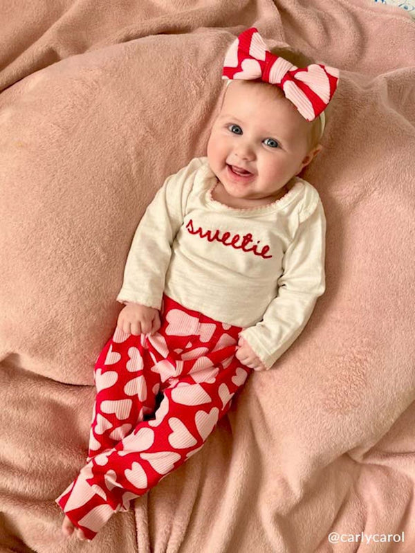 Mudpie Sweetie Crawler Set