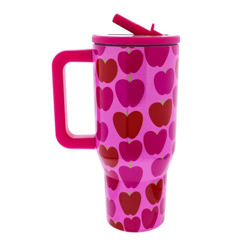 Jane Marie Love What You Do 30 Oz. Tumbler With Flip Straw and Handle