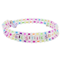 Kids Perfectly Me! Beaded Coil Bracelet, .5" Pendant