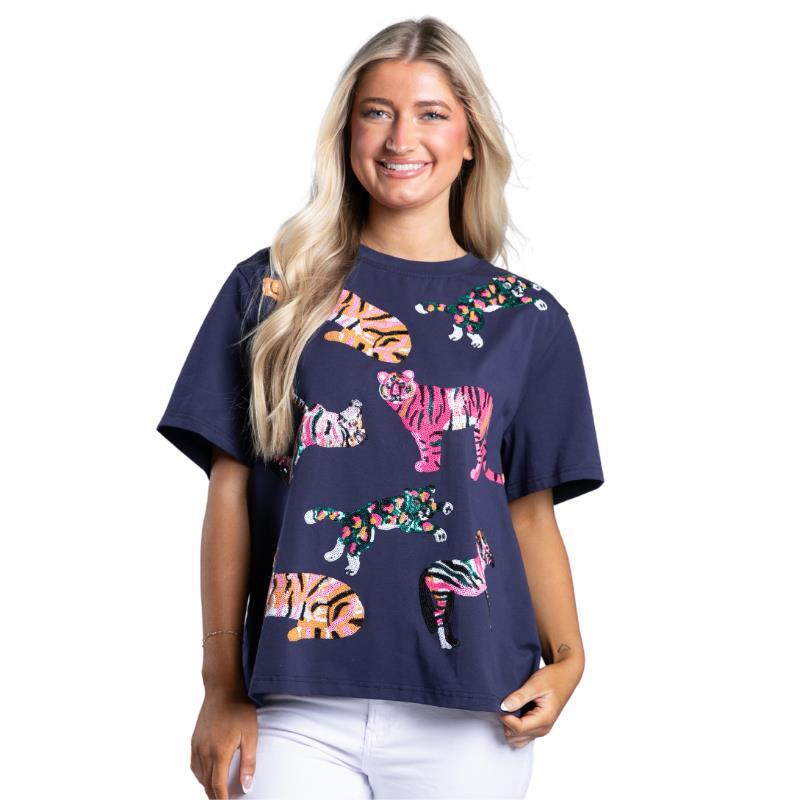 Roar Navy Short Sleeve T-Shirt