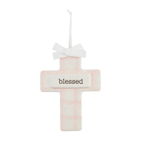 Mudpie Keepsake Ceramic Cross