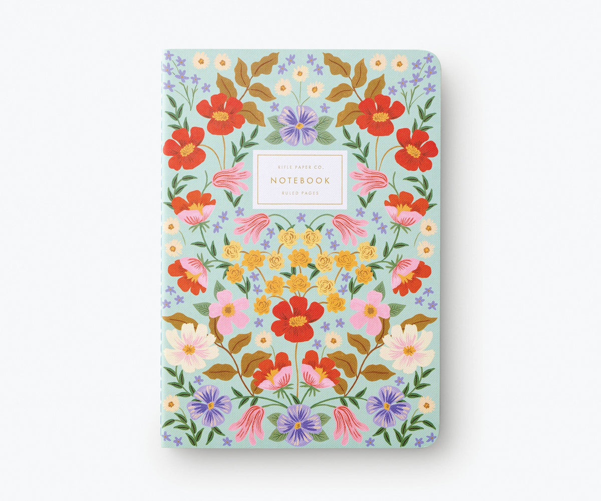Rifle Paper Assorted Set of 3 Bramble Notebooks