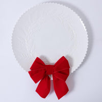 Platter | Embossed Wreath