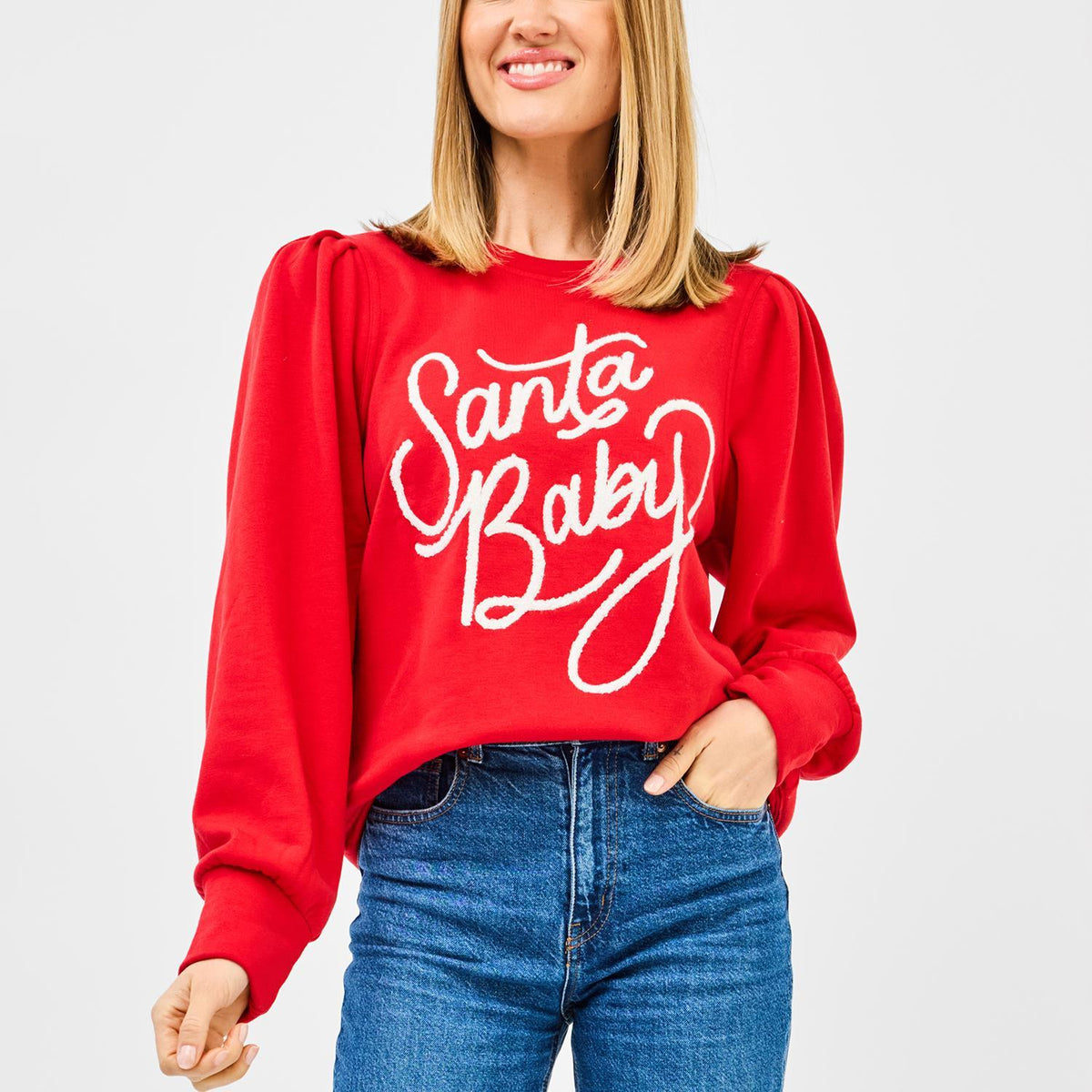 Kelly Sweatshirt  Santa Baby Christmas Edition