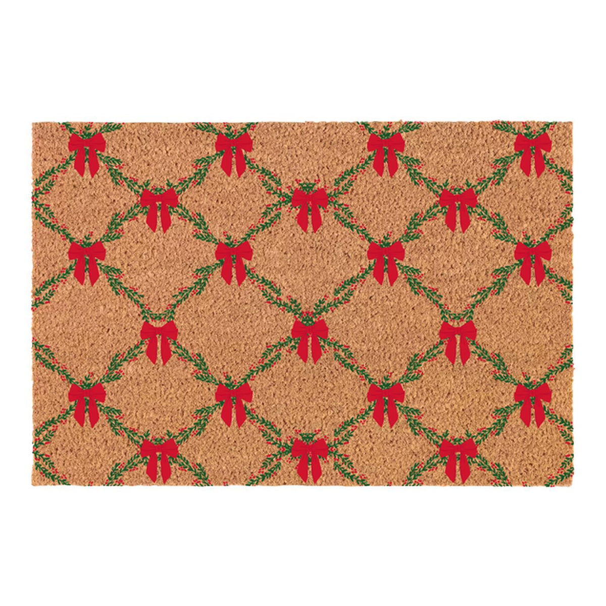 Mary Square Holiday Door Mat