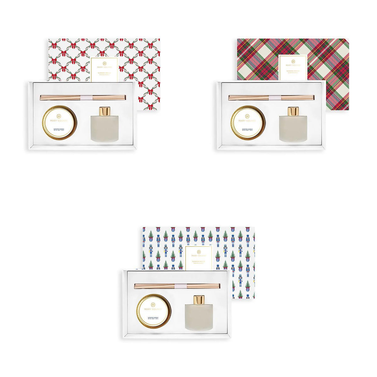 Mary Square Holiday Candles and Diffusers