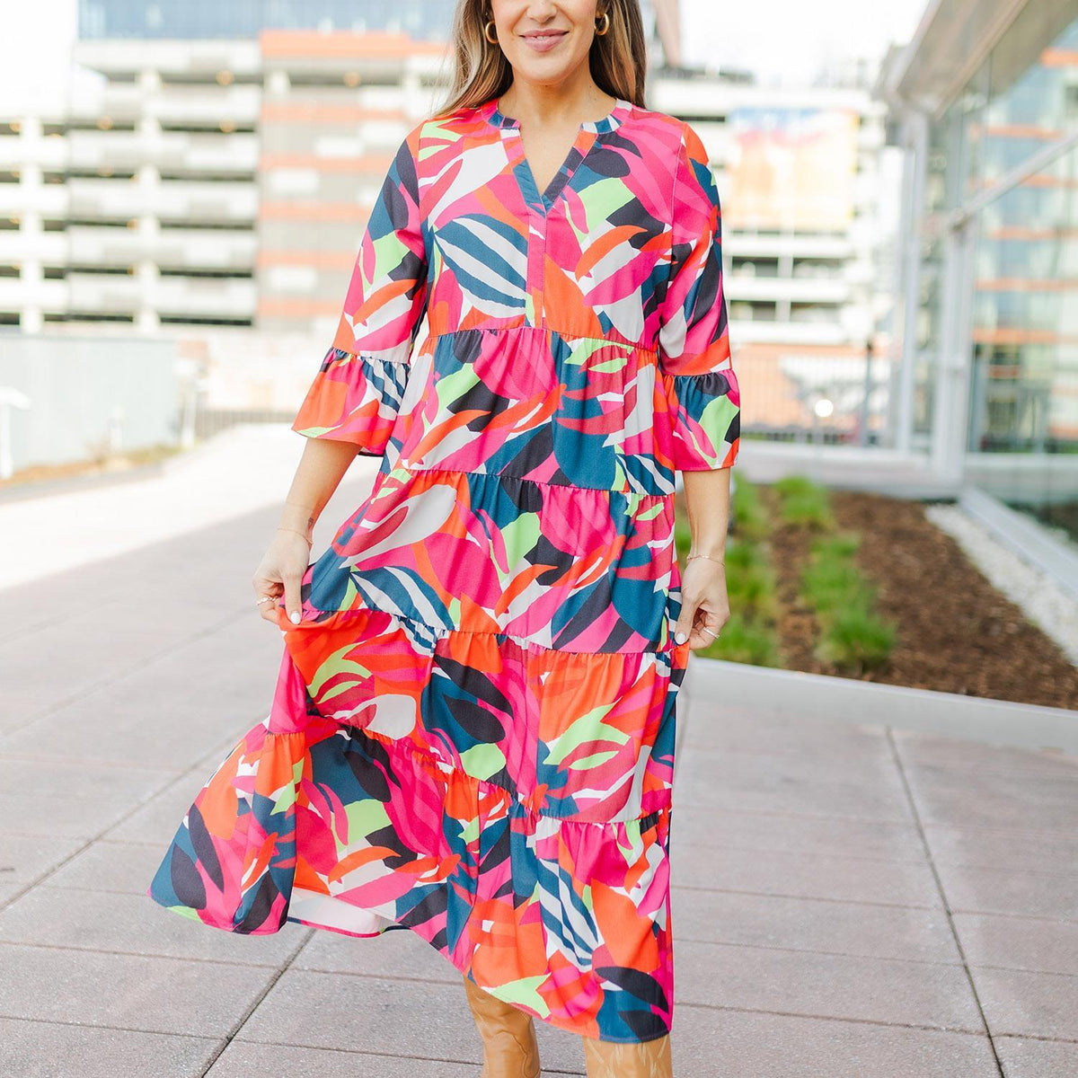 Benette Bombshell Blooms Dress