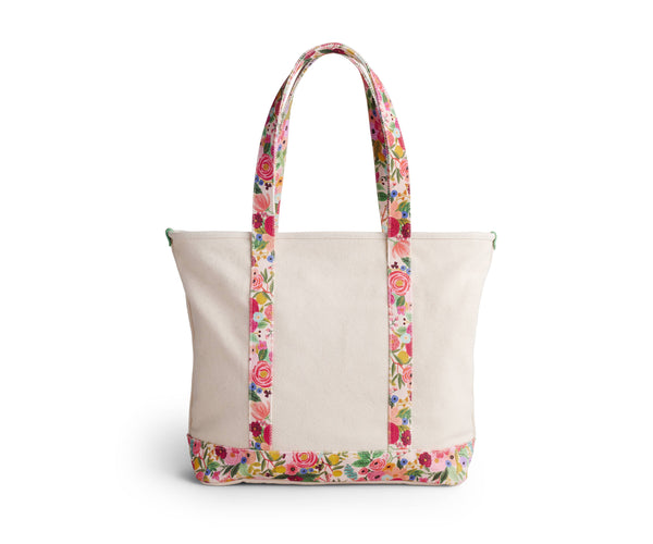 Rifle Paper Garden Party Canvas Carry All