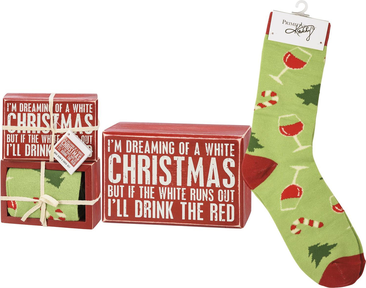 Box Signs & Sock Set