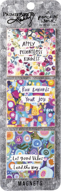 A Peace of Work Inspirational Magnet Sets
