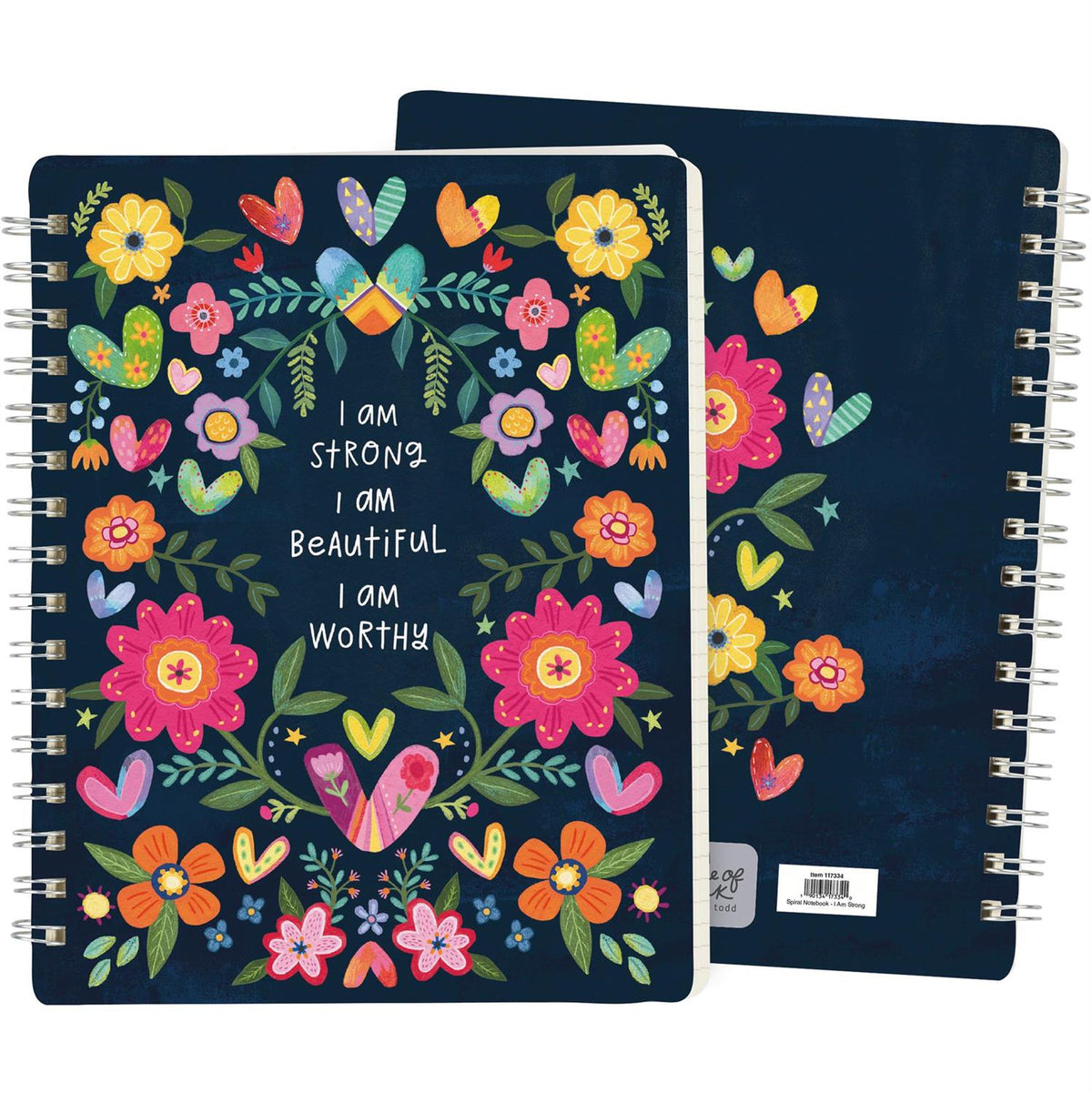 Floral Spiral Notebook