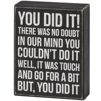 Inspirational Box Signs