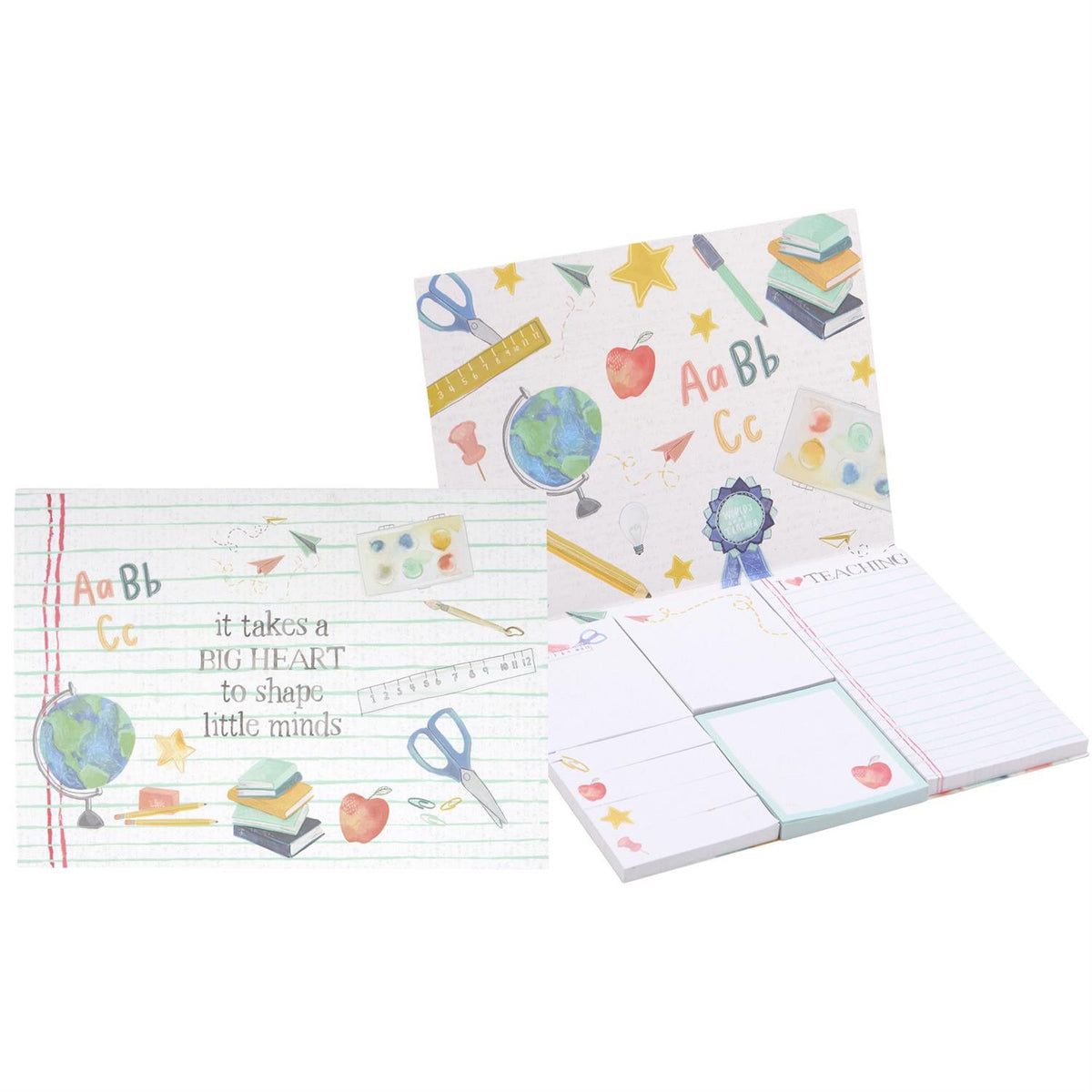Good Teacher Spiral Notebook or It Takes A Big Heart Sticky Notes