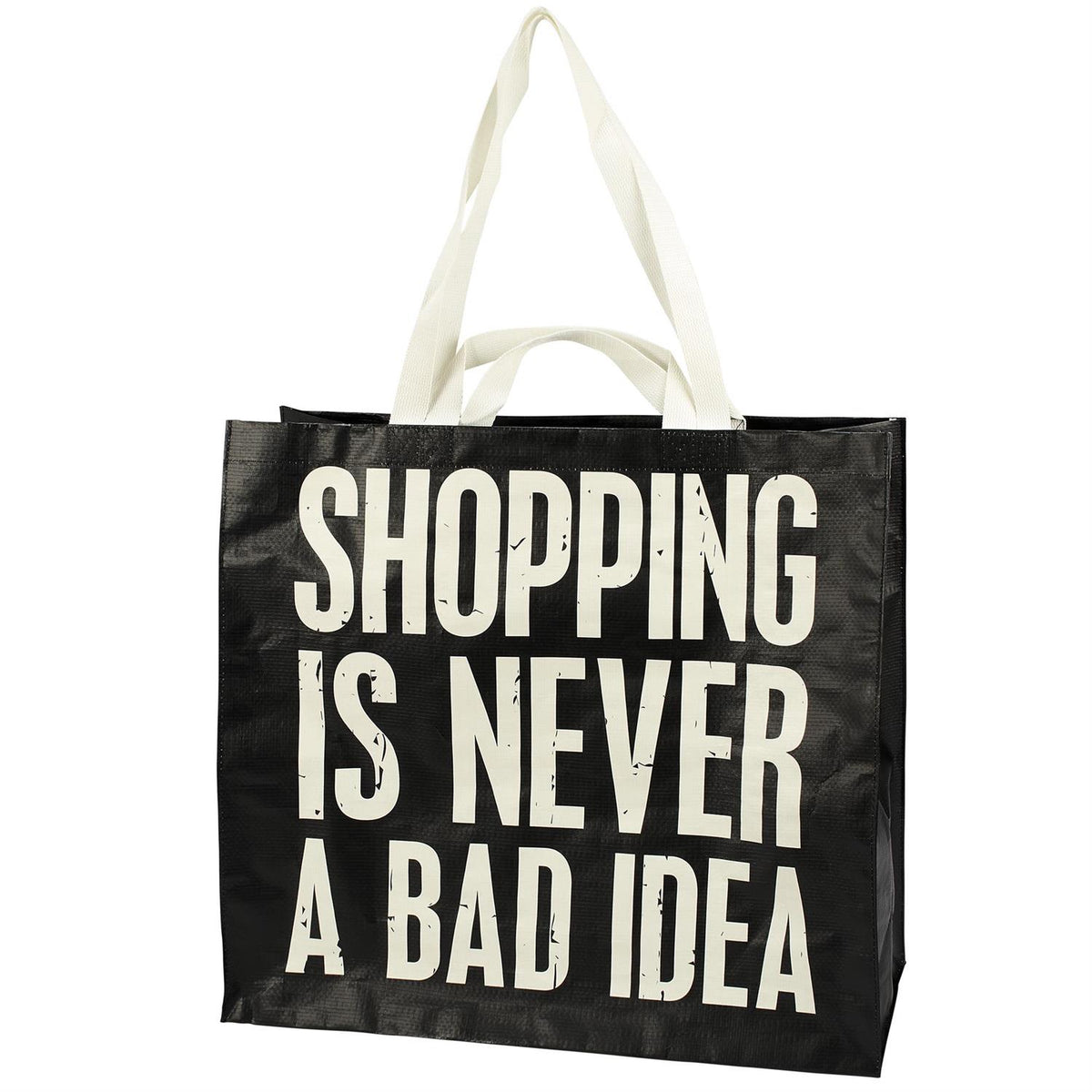 Shopping Never Bad Idea Shopping Tote