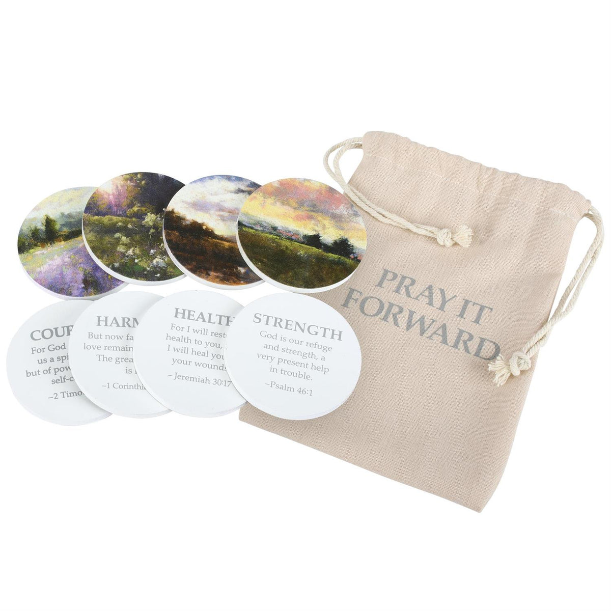 Faith Collection Greeting Cards, Hope & Trust Notebook Set  or Prayer Token Set