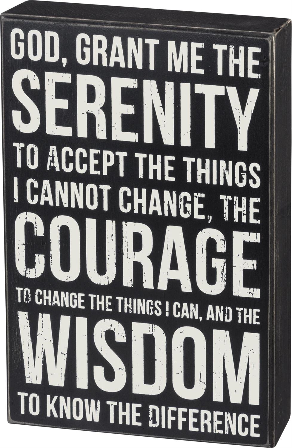 Inspirational Box Signs