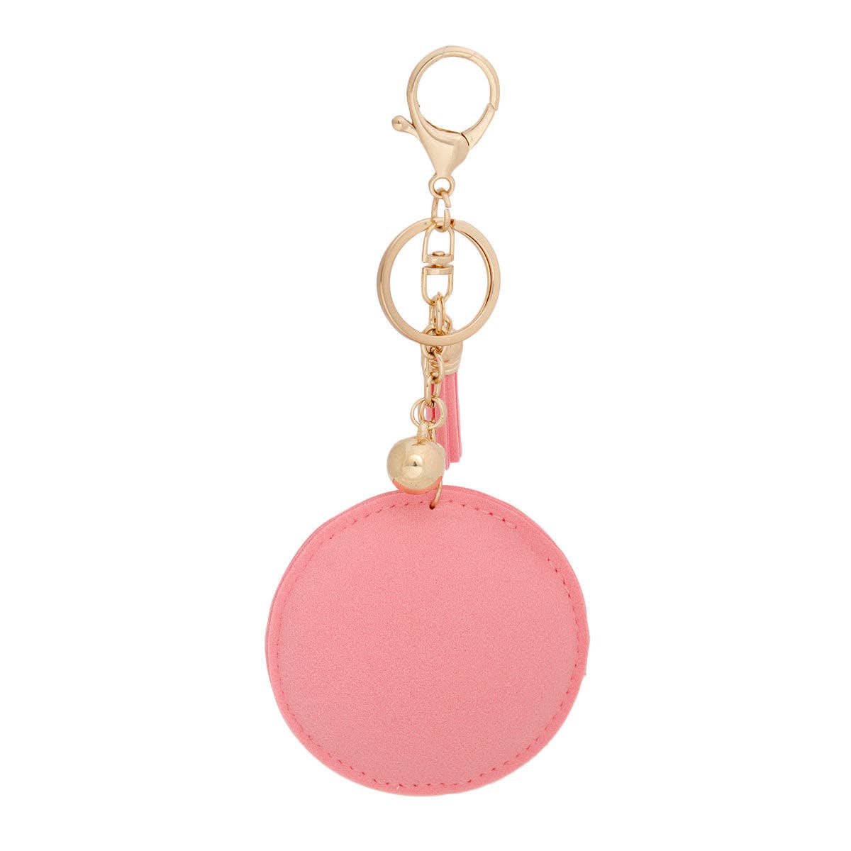 AKA Sorority Pink Padded Charm & Keychain