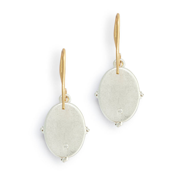 Sacred Heart Earrings - Gold