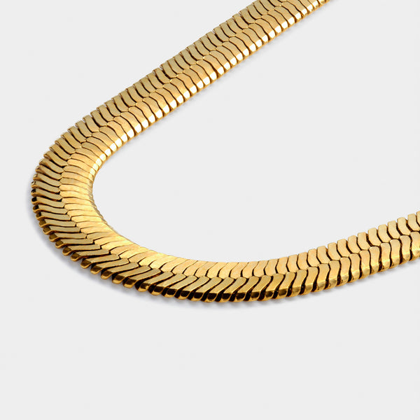CIANA LARGE SNAKE CHAIN NECKLACE or BRACELET