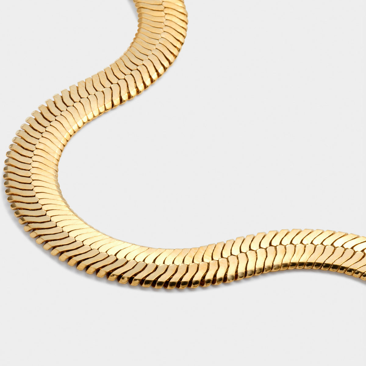 CIANA LARGE SNAKE CHAIN NECKLACE or BRACELET