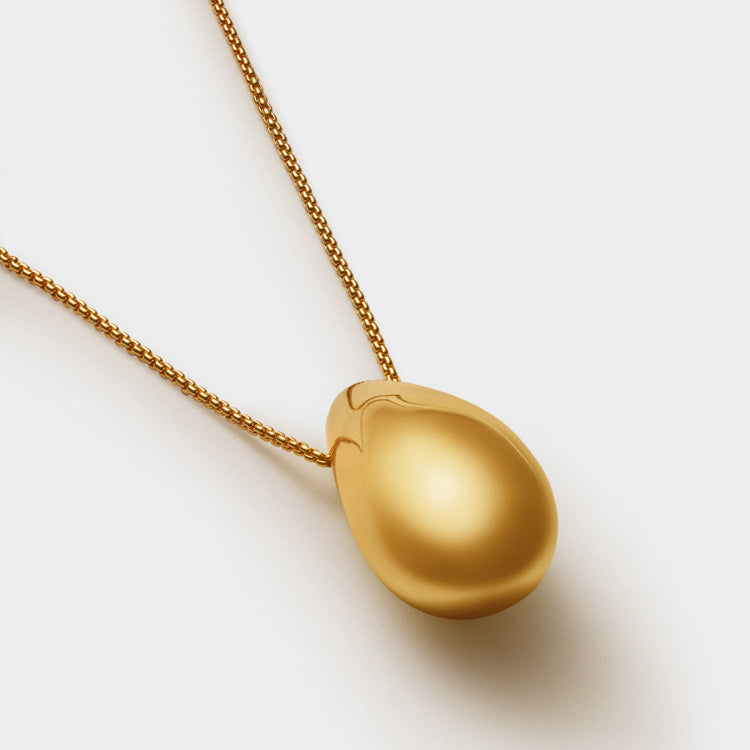 Aura Waterproof Gold Necklace or Earrings