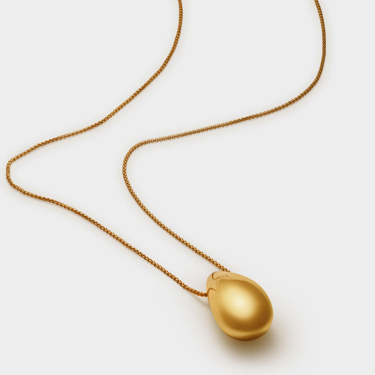 Aura Waterproof Gold Necklace or Earrings