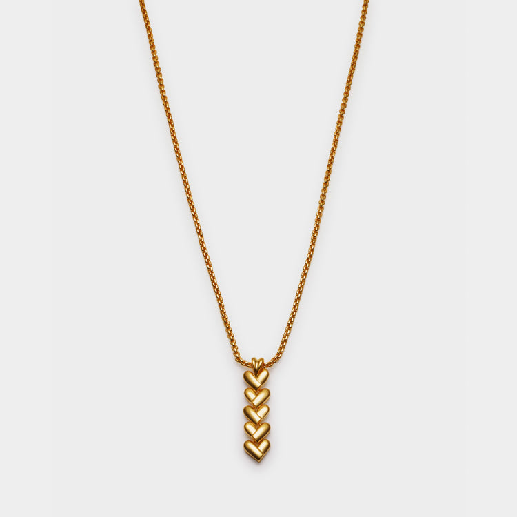 HEART LINK EARRINGS or NECKLACE