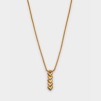 HEART LINK EARRINGS or NECKLACE
