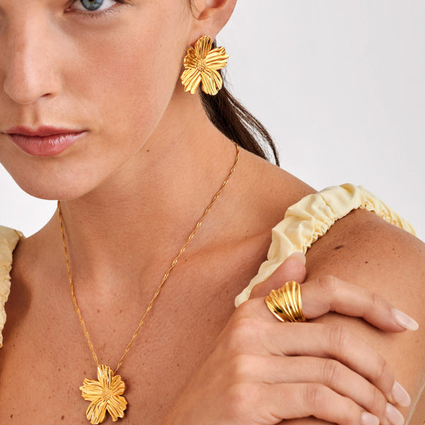 FLORAMOUR NECKLACE, EARRINGS or BRACELET
