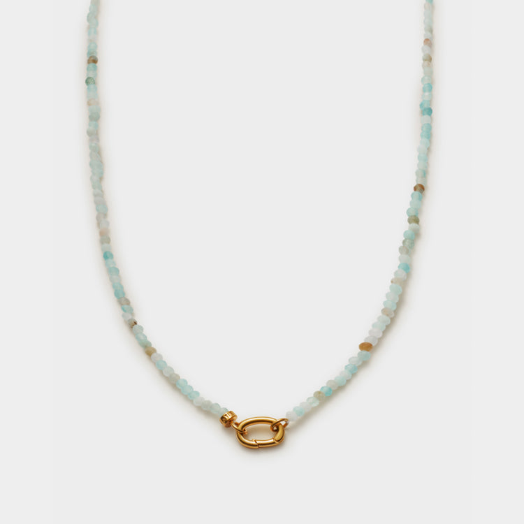 KATIE LOXTON GEMSTONE CHARM NECKLACES