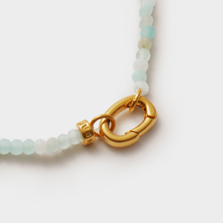 KATIE LOXTON GEMSTONE CHARM NECKLACES