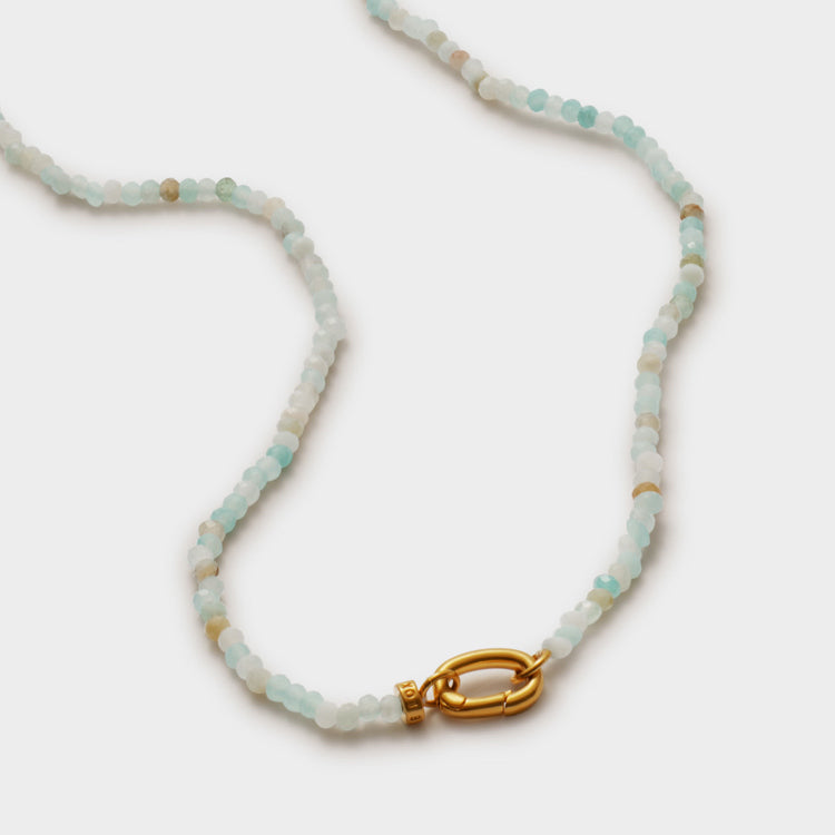 KATIE LOXTON GEMSTONE CHARM NECKLACES