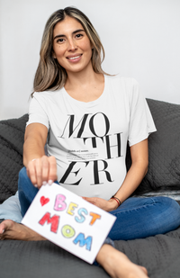 Mother logo Remix T-shirt: XL/1X
