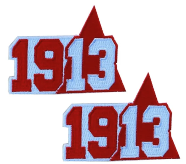 Divine 9 Sorority & Fraternity  Iron on Embroidered Patches: AKA, Delta Sigma Theta, Zeta Phi Beta, Alpha, Kappa, Sigma, Omega