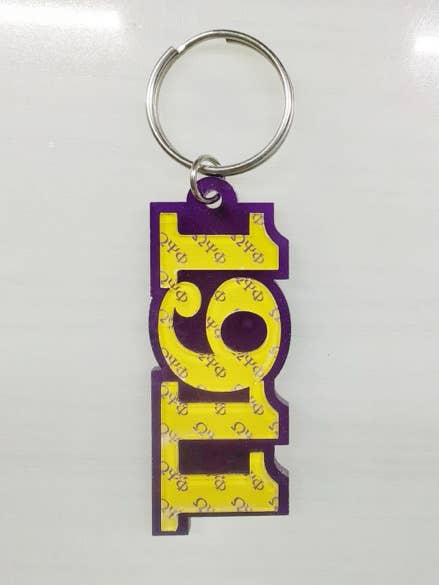 Divine 9 Founders  Key Chain